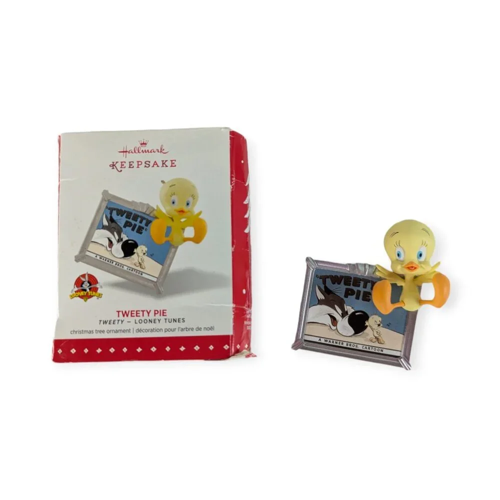 2015 Hallmark Tweety Pie Looney Tunes Ornament with Original Box
